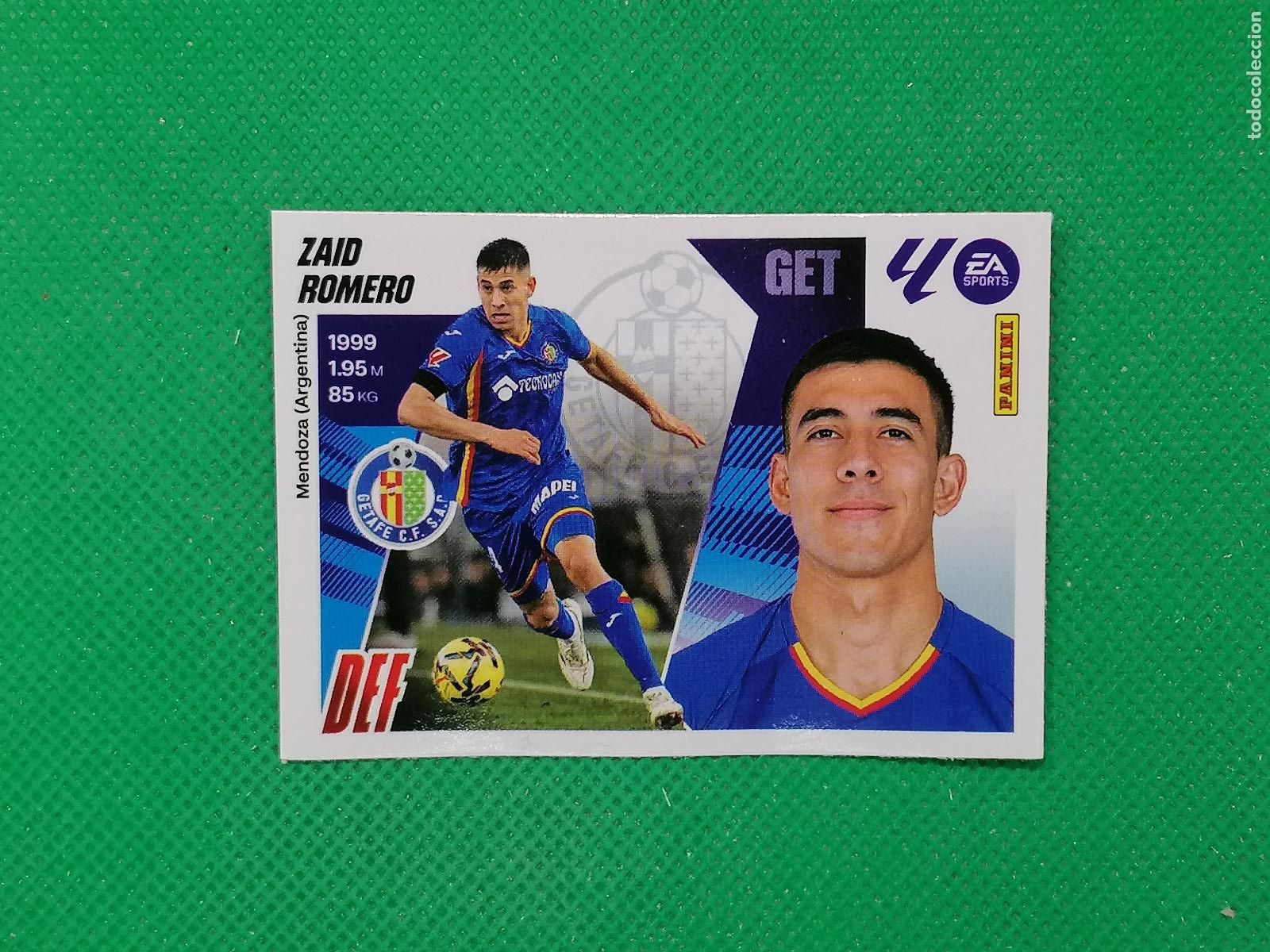 Cromos de F&uacute;tbol: 16 ZAID ROMERO GETAFE MERCADO INVIERNO ⚽ PANINI LIGA ESTE 25 26 2025 2026 ⚽
