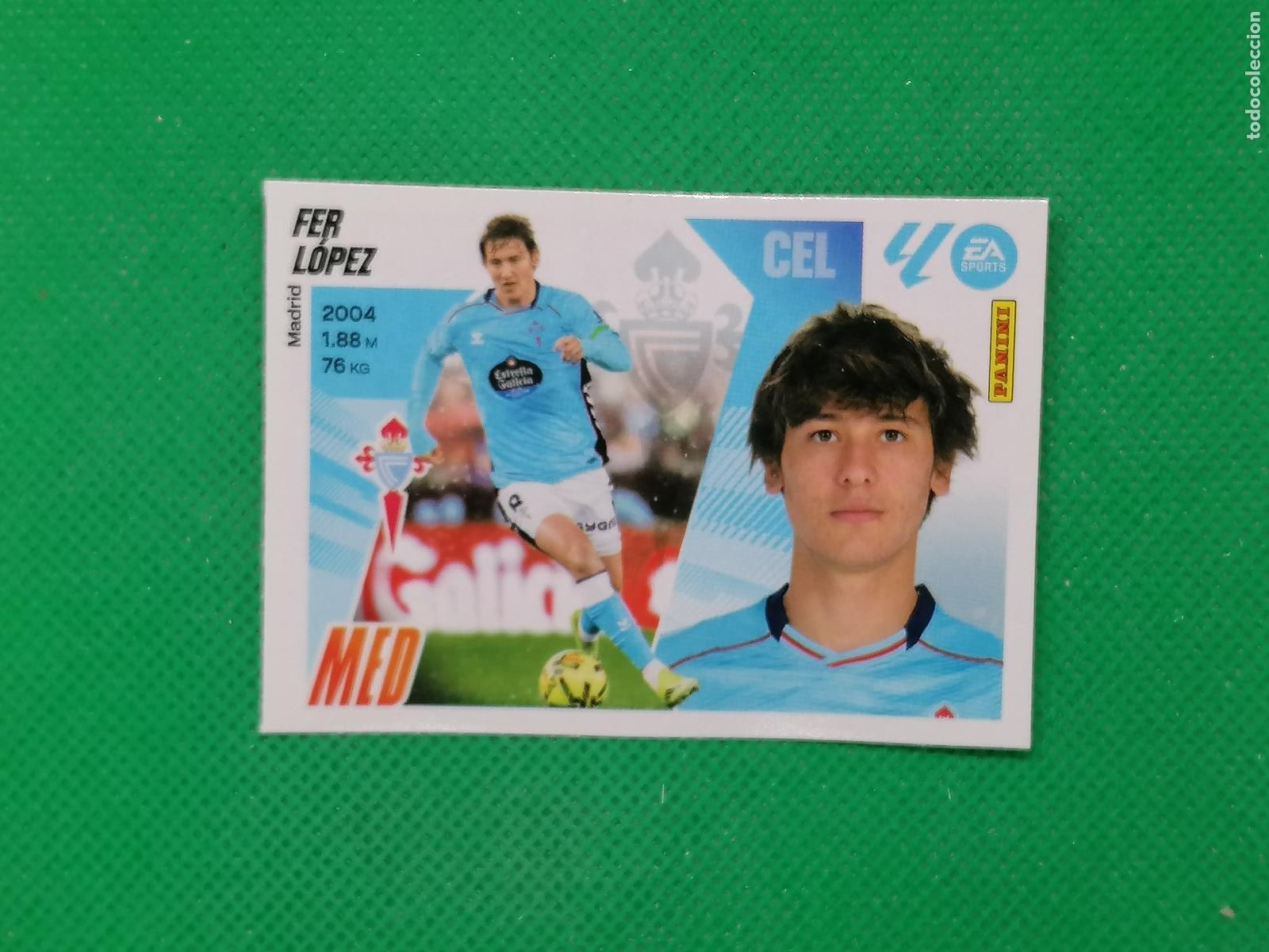 Cartes &agrave; collectionner de Football: 12 FER LOPEZ CELTA MERCADO INVIERNO ⚽ PANINI LIGA ESTE 25 26 2025 2026 ⚽