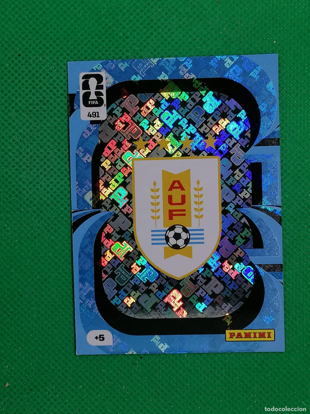 Cromos de F&uacute;tbol: 491 ESCUDO URUGUAY TEAM CREST ⚽ PANINI ADRENALYN FIFA WORLD CUP 26 2026 ⚽
