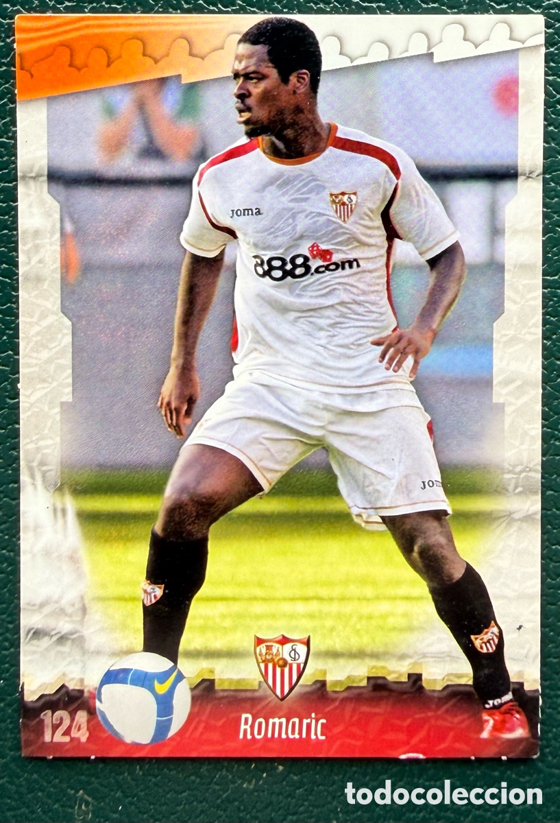 Cromos de f&uacute;tbol: 124 ROMARIC SEVILLA FC FICHAS ALBUM MUNDICROMO 2008 2009 08 09