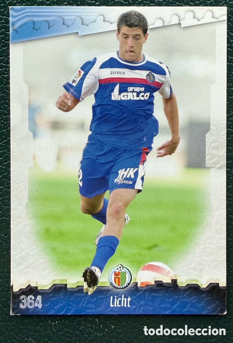 Fu&szlig;ball-Sticker: 364 LICHT ERROR GETAFE CF FICHAS ALBUM MUNDICROMO 2008 2009 08 09