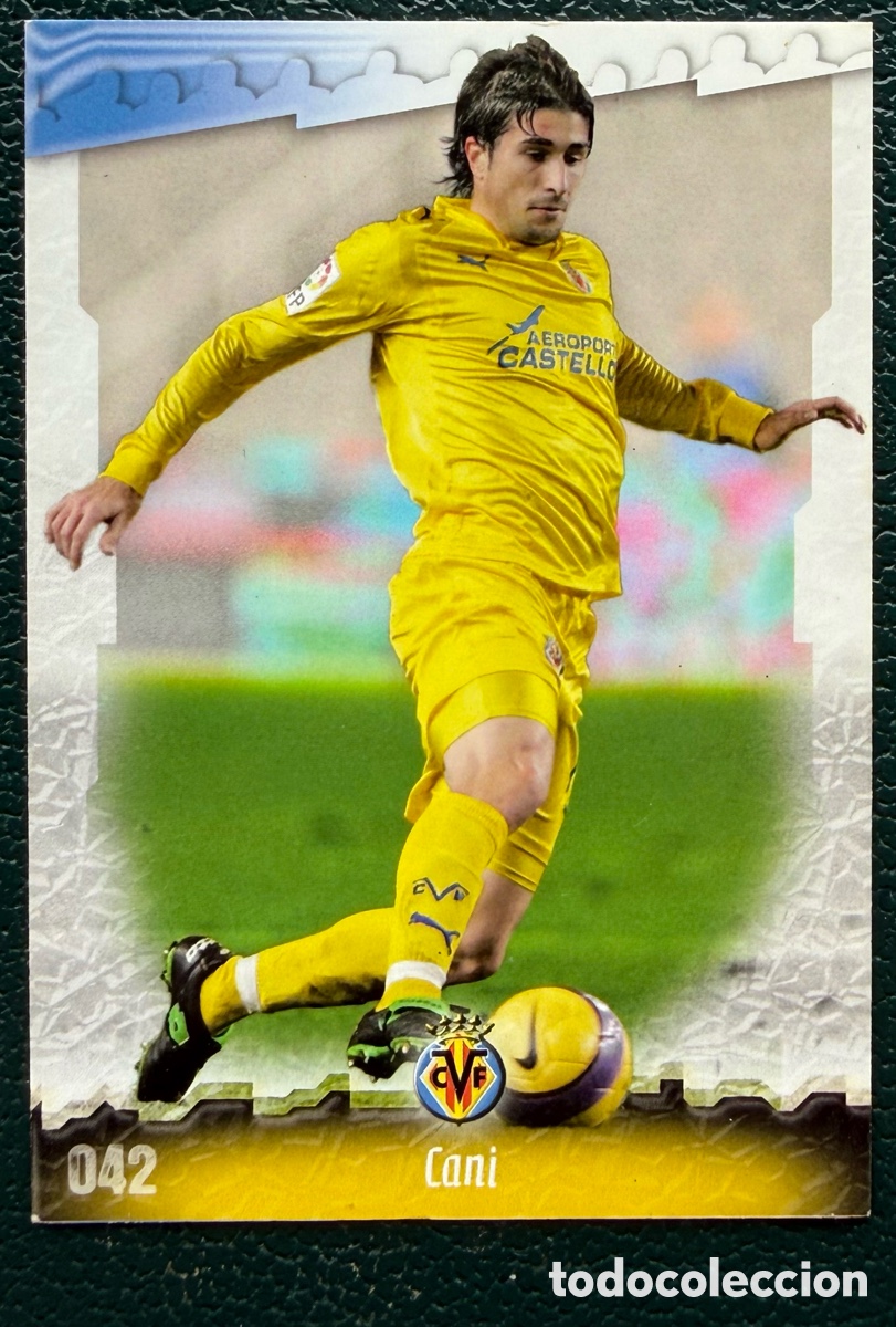 Football Stickers: 42 CANI ERROR VILLARREAL CF FICHAS ALBUM MUNDICROMO 2008 2009 08 09