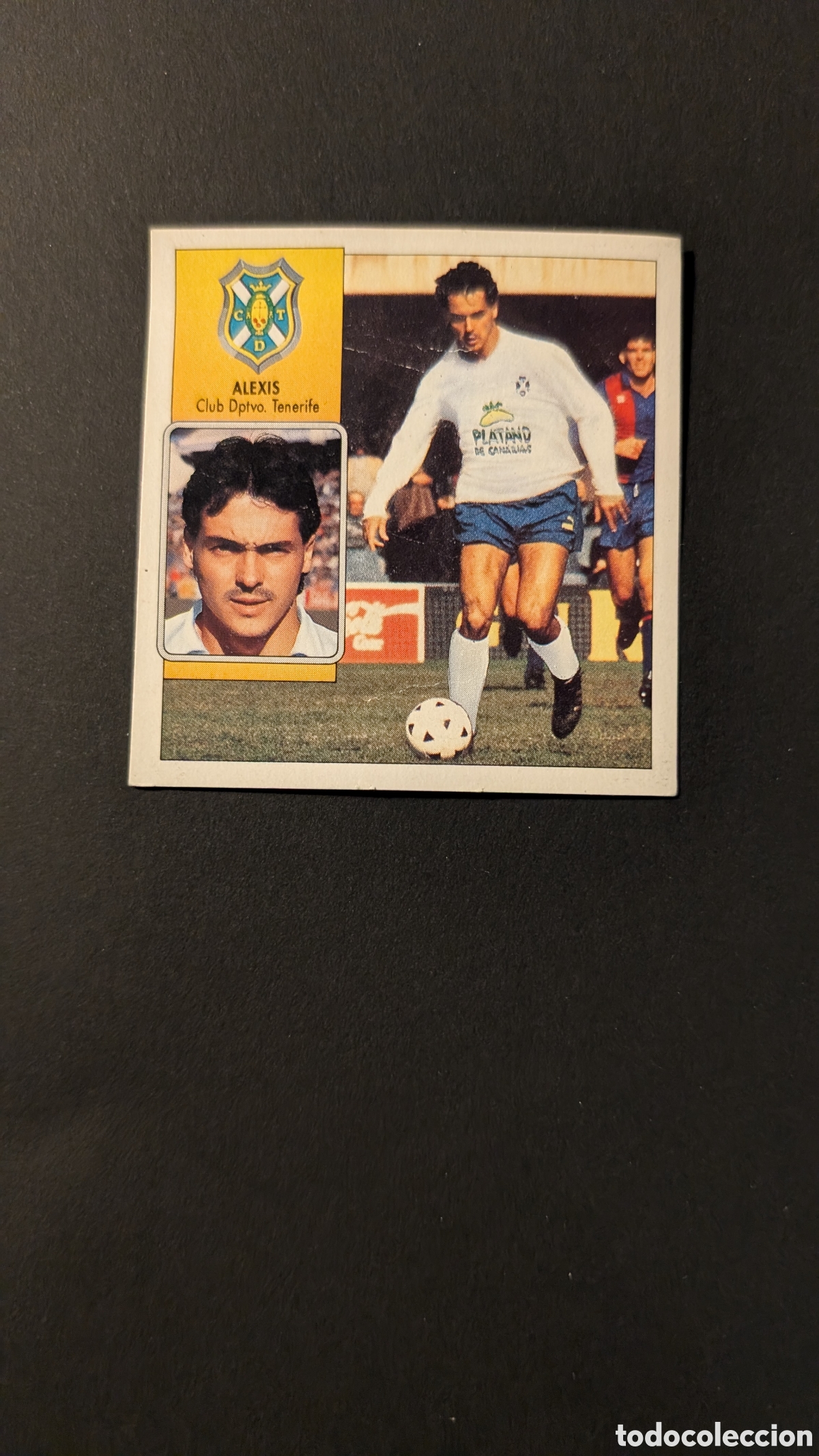 Cartes &agrave; collectionner de Football: ALEXIS TENERIFE FICHAJE 25 LIGA ESTE 1992/93 92 93 DESPEGADO