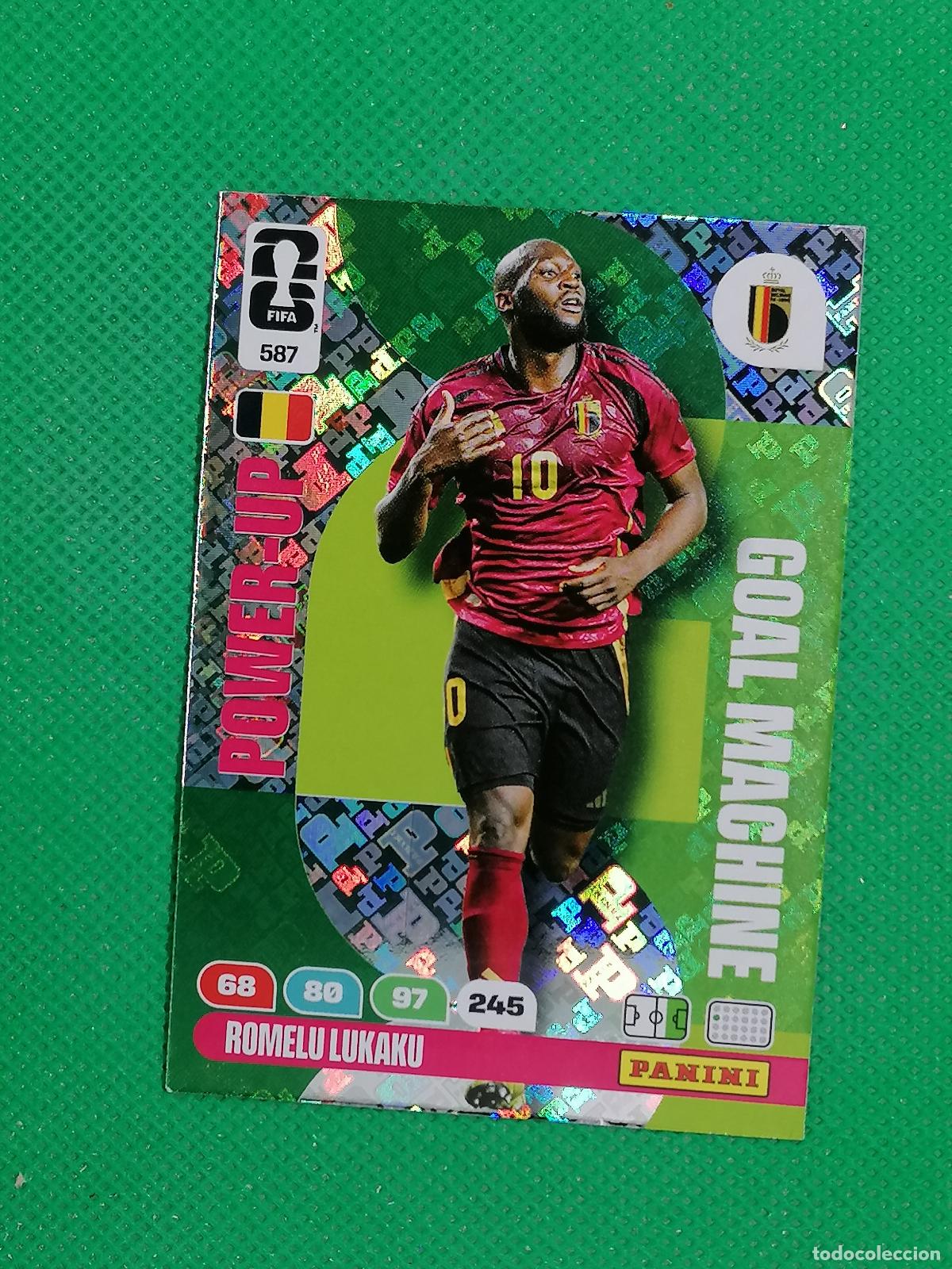 Cromos de F&uacute;tbol: 587 ROMELU LUKAKU BELGICA GOAL MACHINE ⚽ PANINI ADRENALYN FIFA WORLD CUP 26 2026 ⚽