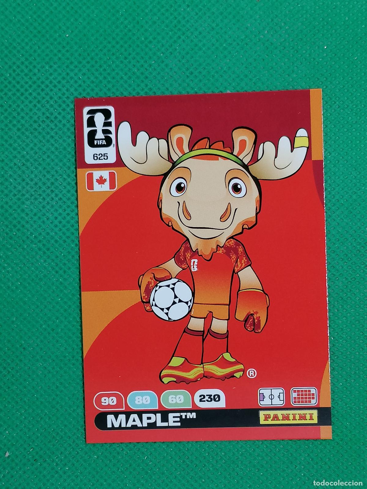Cromos de F&uacute;tbol: 625 MAPLE CANADA OFFICIAL MASCOT ⚽ PANINI ADRENALYN FIFA WORLD CUP 26 2026 ⚽