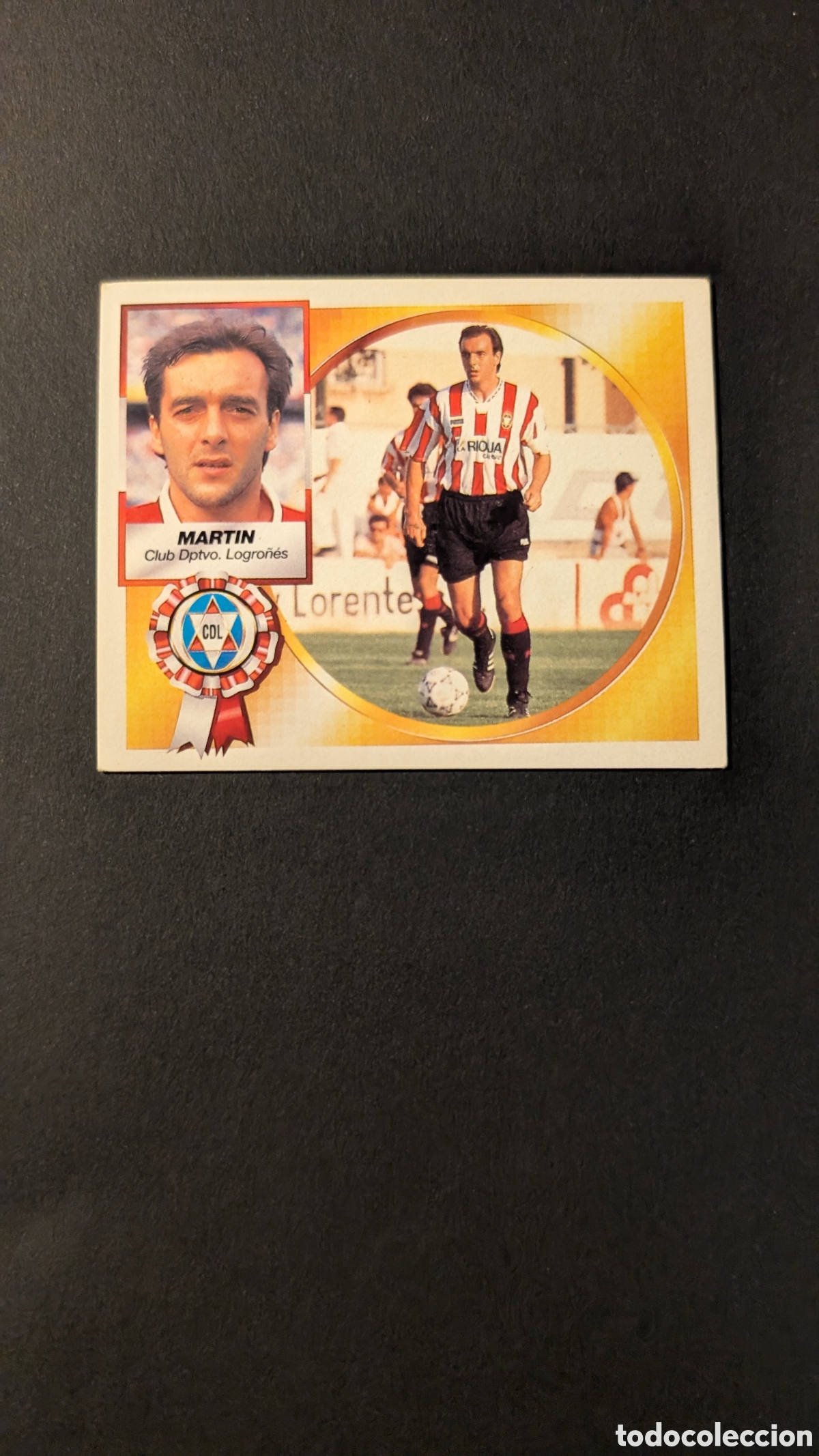 Cromos de F&uacute;tbol: MARTIN LOGRO&Ntilde;ES BAJA LIGA ESTE 1994/95 94 95 NUNCA PEGADO SIN PEGAR