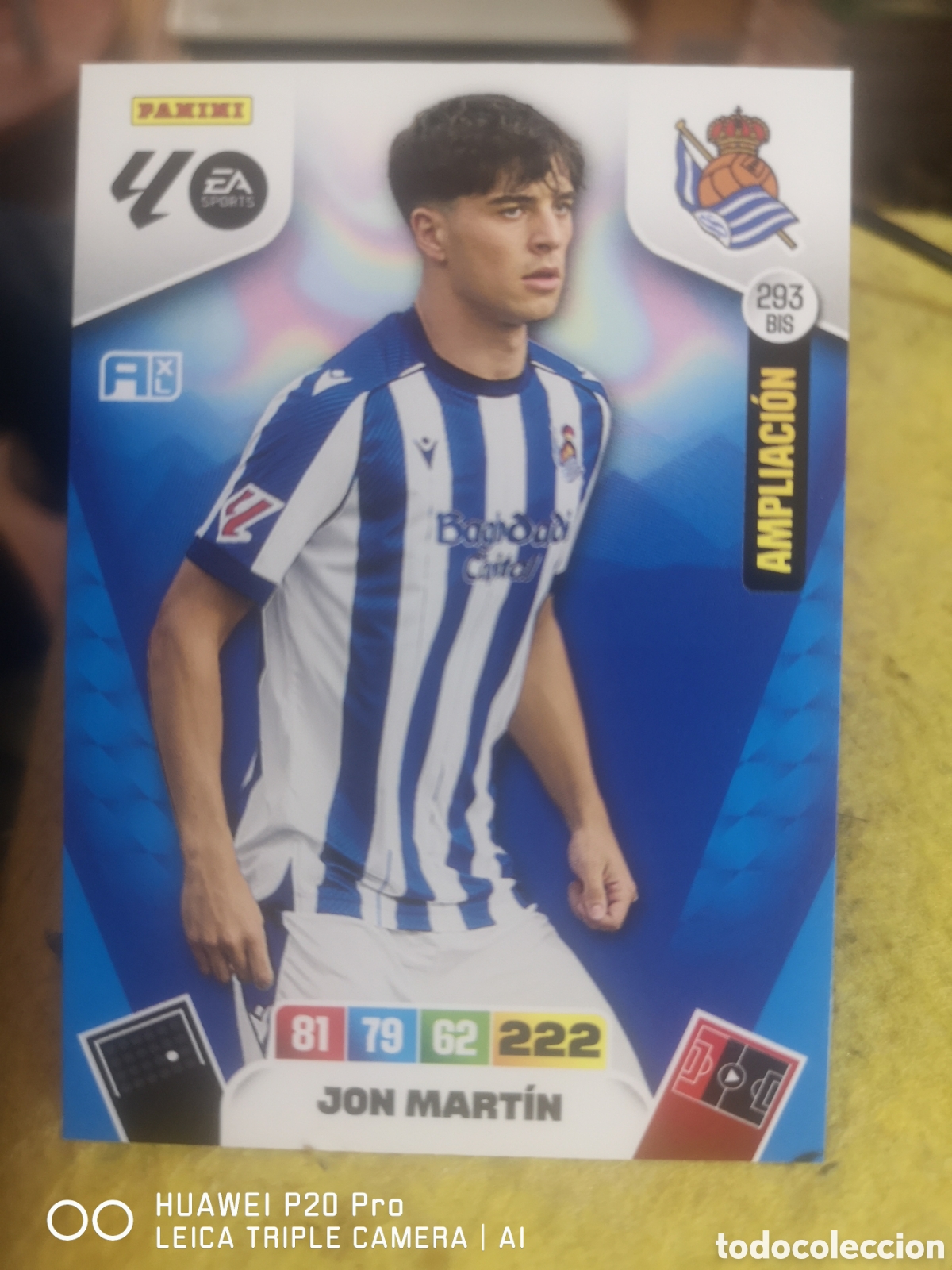 Figurine di Calcio: ADRENALYN 2025 2026 JON MARTIN AMPLIACION 293 BIS - REAL SOCIEDAD