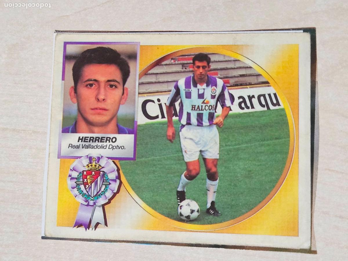 Cromos de F&uacute;tbol: COMPLETA TU ALBUM ESTE 94 95 FICHAJE BIS HERRERO - RECORTADO