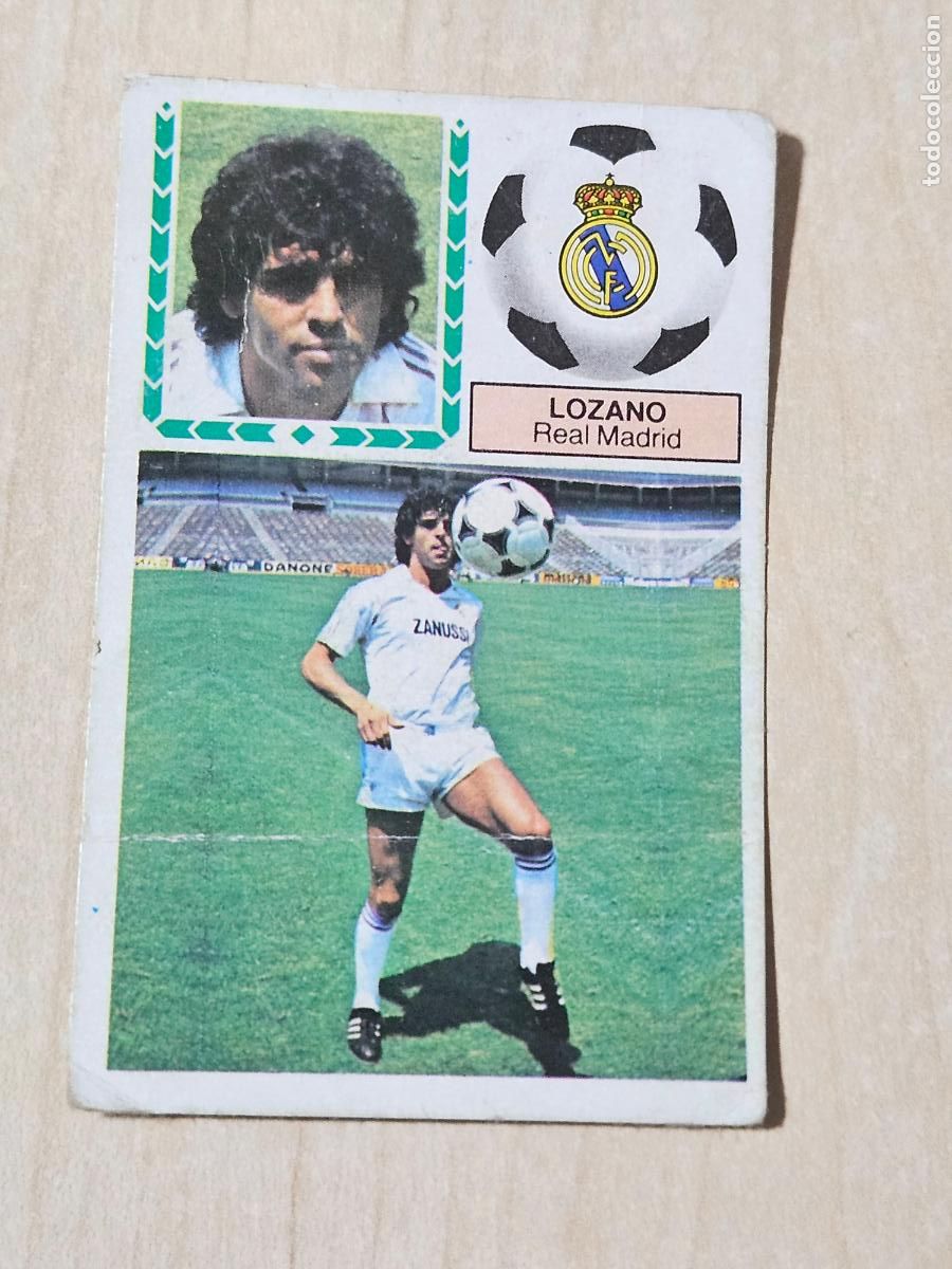 Cromos de F&uacute;tbol: COMPLETA TU ALBUM ESTE 83 84 FICHAJE N&ordm; 13 LOZANO - RECUPERADO -