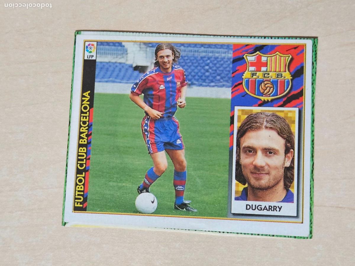 Cromos de F&uacute;tbol: COMPLETA TU ALBUM ESTE 97 98 FICHAJE DUGARRY - RECORTADO