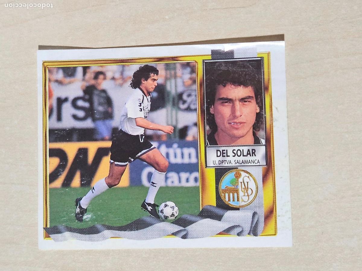 Cromos de F&uacute;tbol: COMPLETA TU ALBUM ESTE 95 96 COLOCA DEL SOLAR - VENTANILLA -