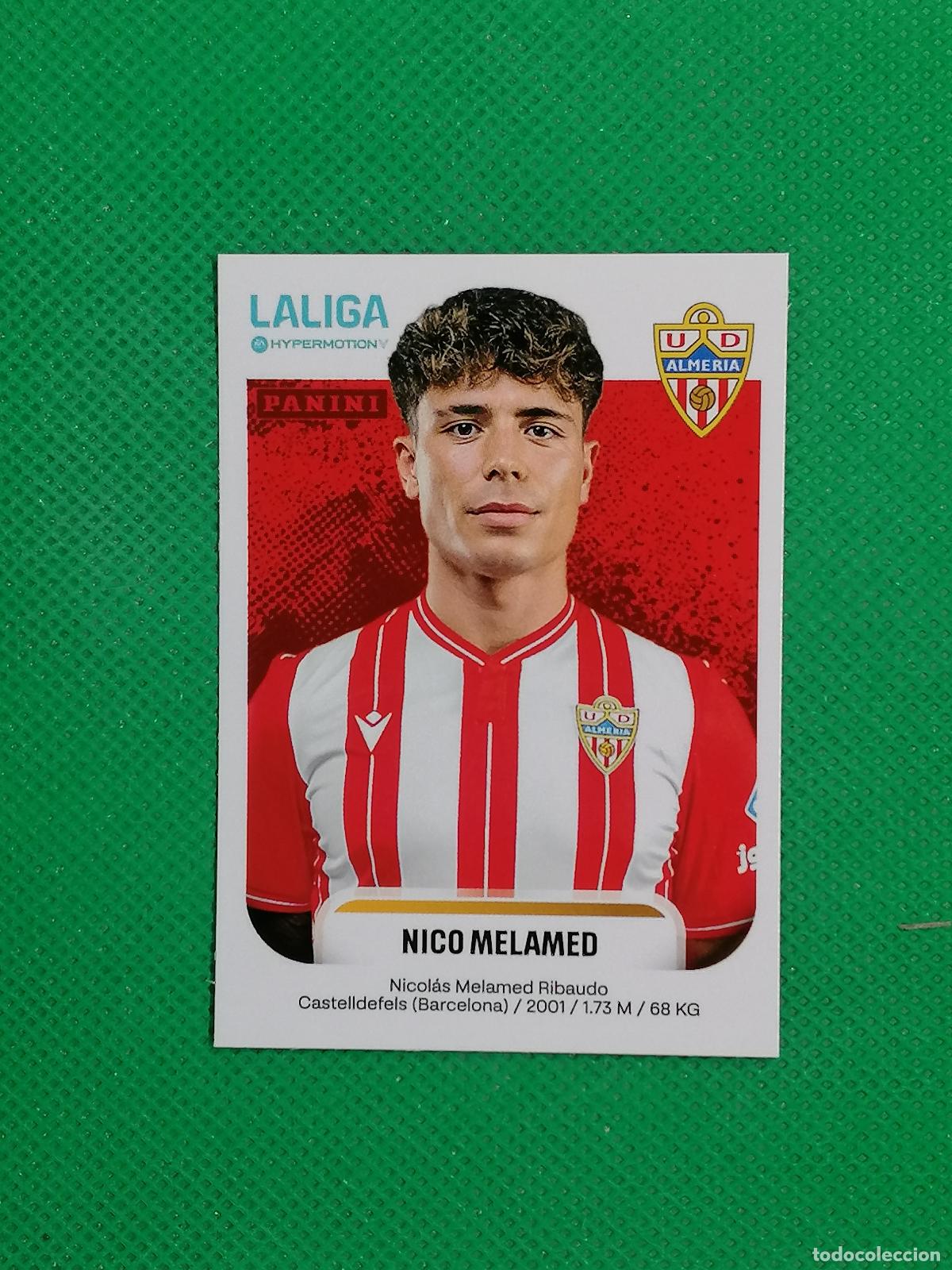Cromos de F&uacute;tbol: 35 NICO MELAMED ALMERIA ⚽ PANINI LIGA HYPERMOTION 25 26 2025 2026 ⚽