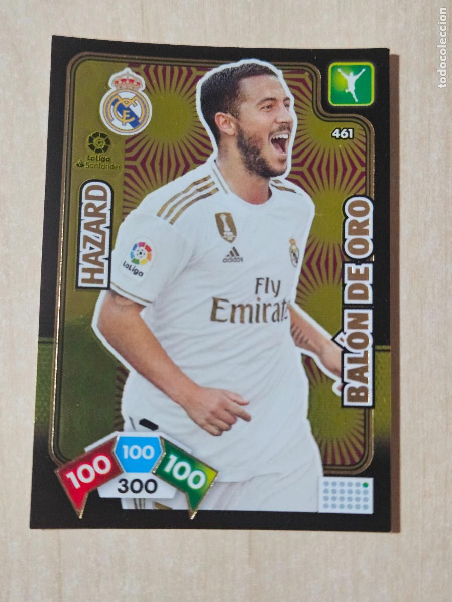 Figurine di Calcio: FICHA N&ordm; 461 HAZARD - ADRENALYN 19 20 - PANINI 2019 - 20 - CROMO - BALON DE ORO