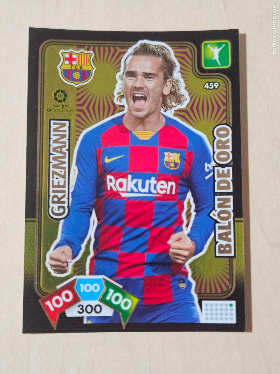 Figurine di Calcio: FICHA N&ordm; 459 GRIEZMANN - ADRENALYN 19 20 - PANINI 2019 - 20 - CROMO - BALON DE ORO