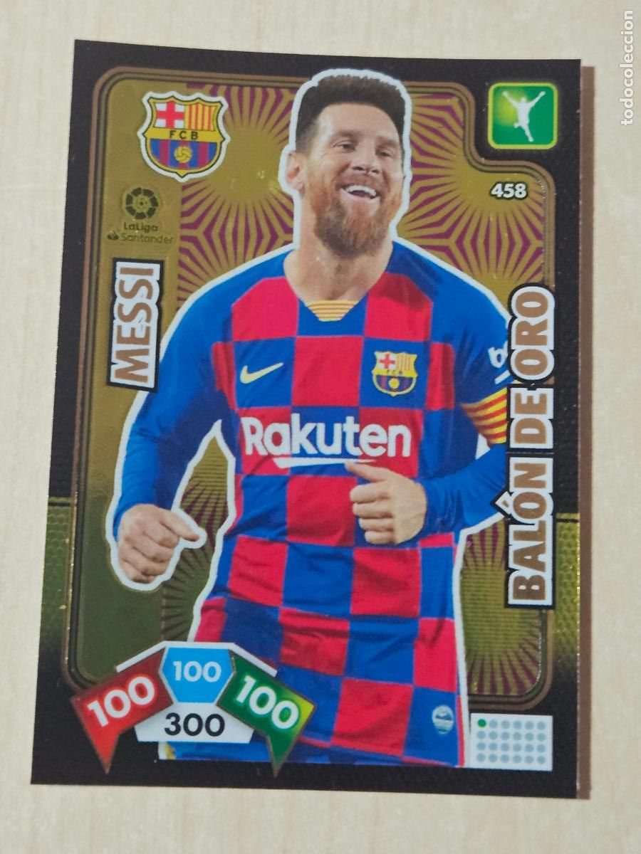 Fu&szlig;ball-Sticker: FICHA N&ordm; 458 MESSI - ADRENALYN 19 20 - PANINI 2019 - 20 - CROMO - BALON DE ORO