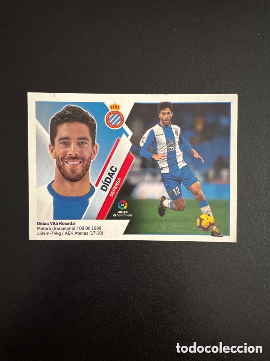 Figurine di Calcio: DIDAC NUMERO 7B ESPA&Ntilde;OL LIGA ESTE 2019 2020