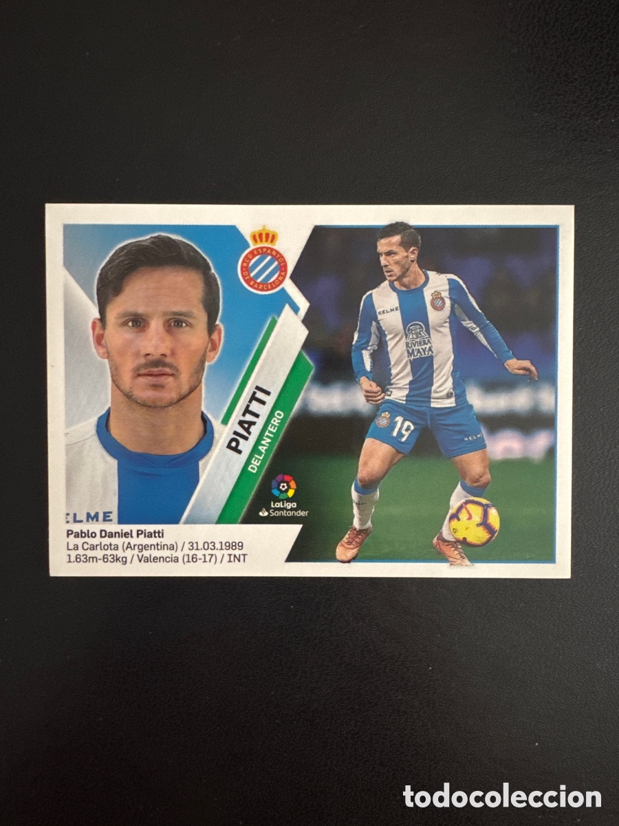 Figurine di Calcio: PIATTI ESPA&Ntilde;OL N&Uacute;MERO 13 LIGA ESTE 2019 2020