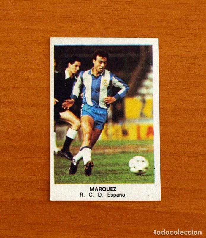 Cartes &agrave; collectionner de Football: R.C.D. Espa&ntilde;ol-Espanyol - M&aacute;rquez - Cromos Cano 1983-1984, 83-84 - Nunca pegado