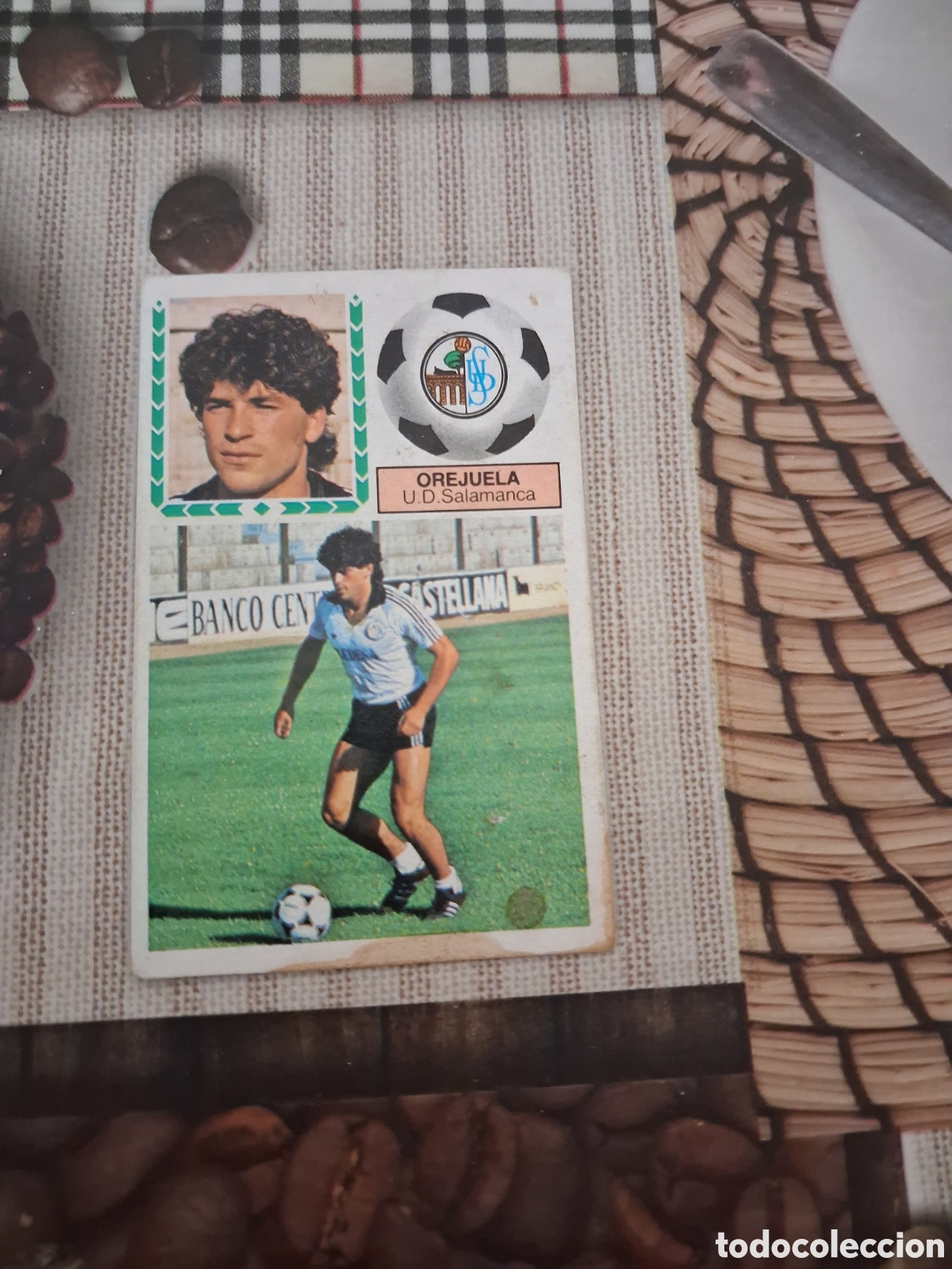 Cromos de F&uacute;tbol: Liga este 83 84 orejuela fichaje N 31 del salamanca recuperado del &aacute;lbum ver fotos