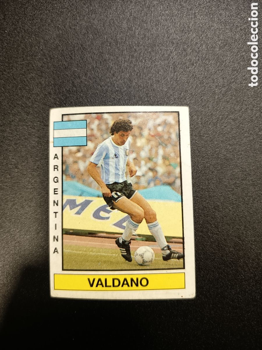 Cromos de f&uacute;tbol: Cromo Valdano 374 Selecci&oacute;n Argentina Colecci&oacute;n Panini Futbol 87 1986 1987 1986-87 86-87