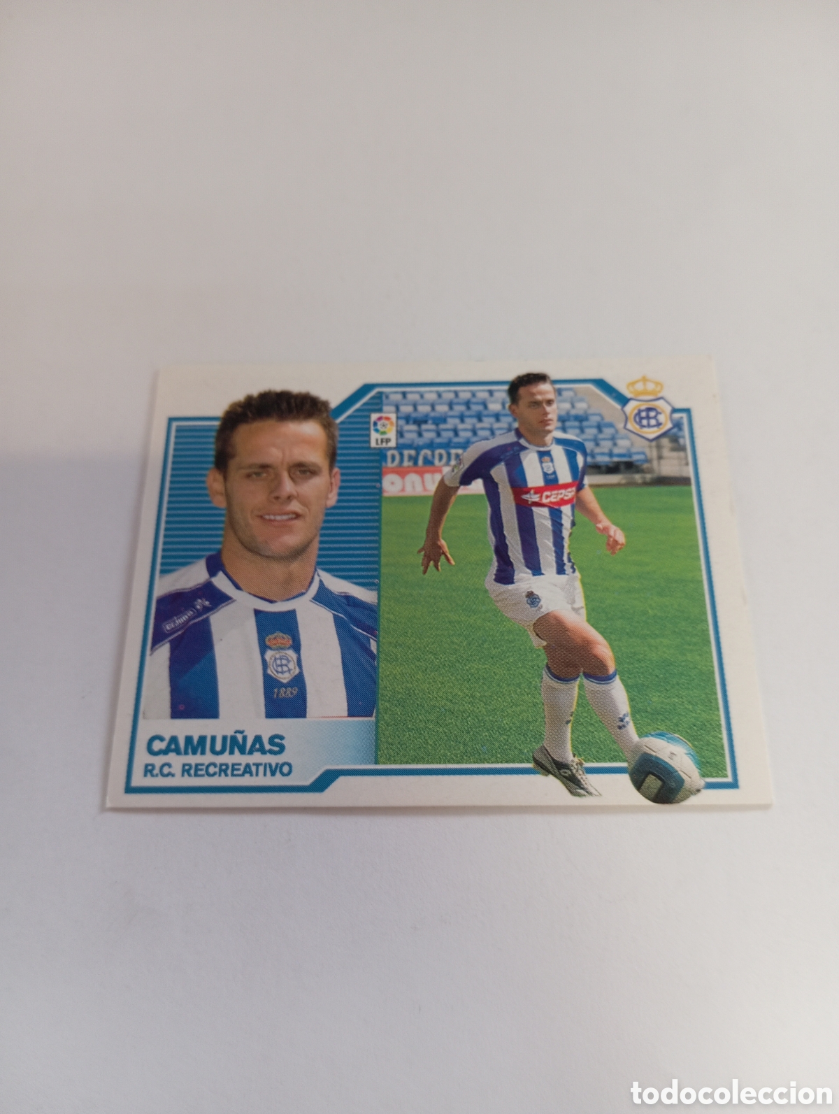 Football Stickers: CAMU&Ntilde;AS ERROR RECREATIVA Liga Este 2007 2008 PANINI 07 08
