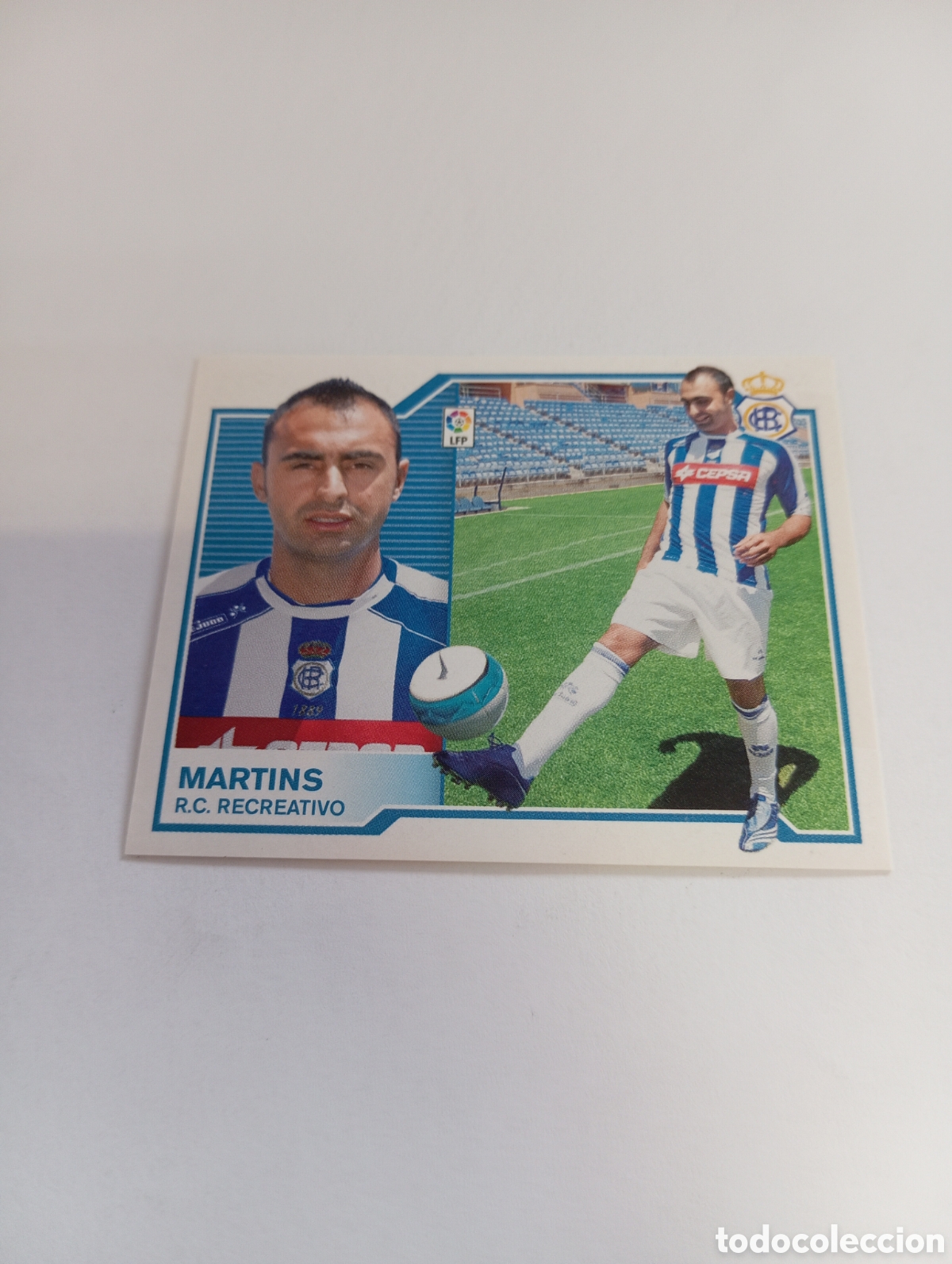 Cromos de f&uacute;tbol: MARTINS ERROR RECREATIVA Liga Este 2007 2008 PANINI 07 08