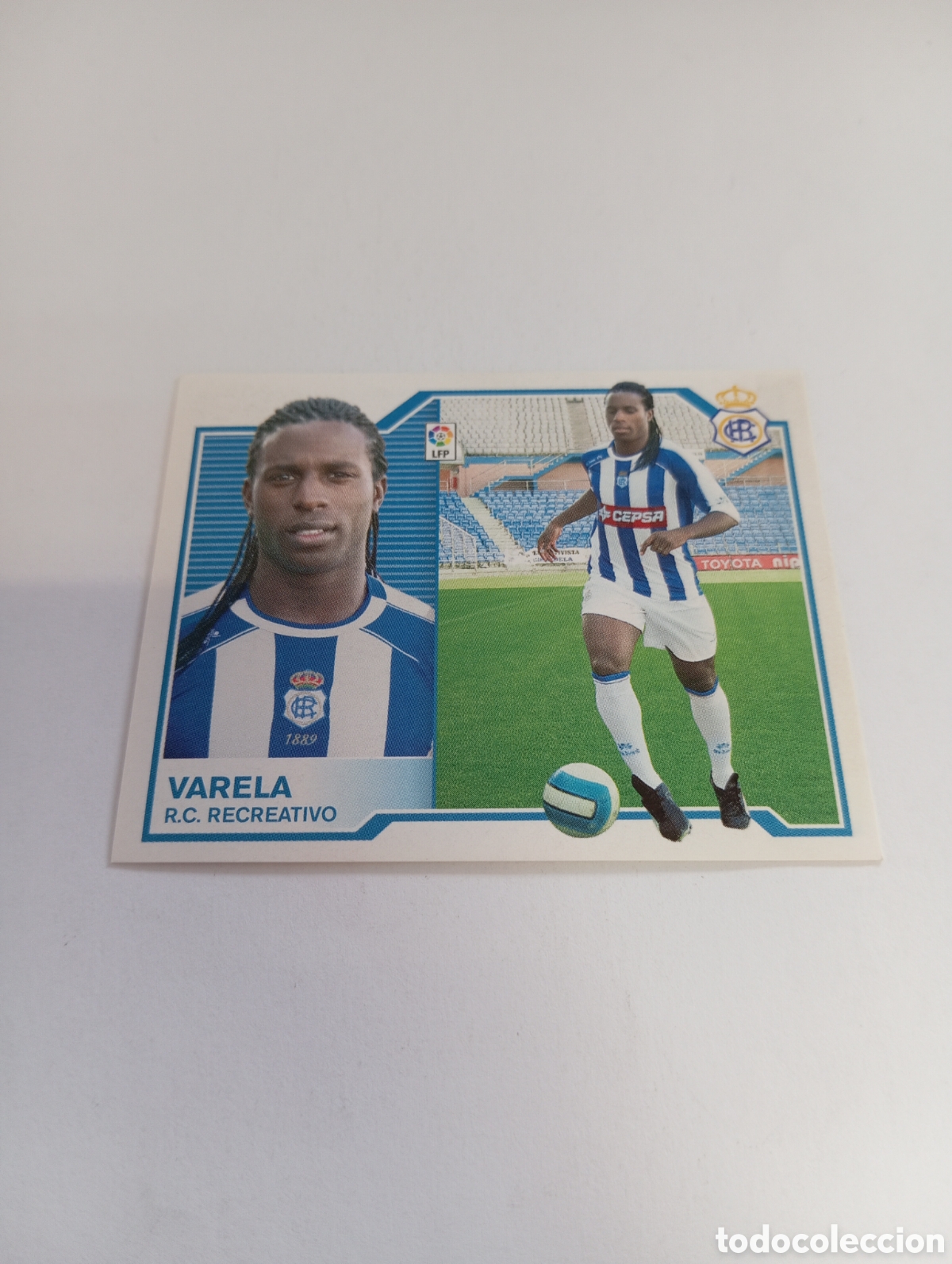 Cromos de Futebol: VARELA ERROR RECREATIVA Liga Este 2007 2008 PANINI 07 08