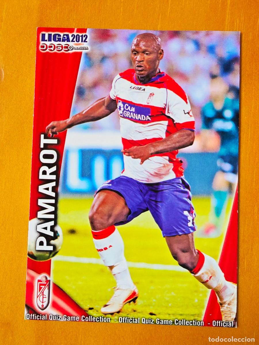 Fu&szlig;ball-Sticker: 519 No&eacute; Pamarot, Granada CF, Mundicromo Sport Fichas Quiz de la Liga 2011 2012 11 12