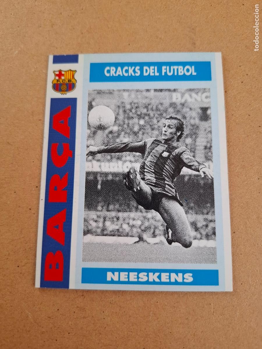 Cromos de F&uacute;tbol: BAR&Ccedil;A 92 93 - 34 JOHAN NEESKENS - CRACKS DE F&Uacute;TBOL - CP10