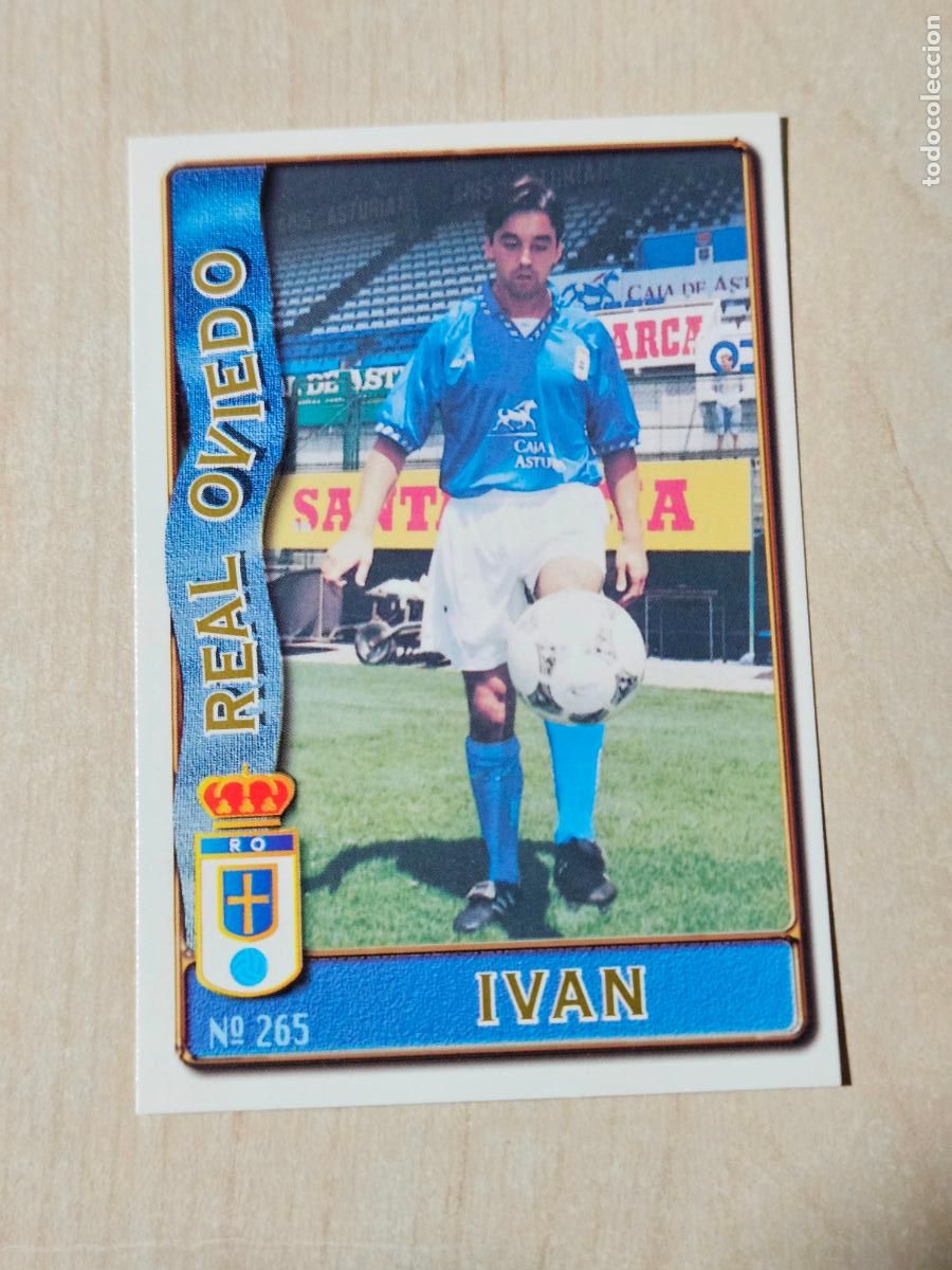 Cromos de F&uacute;tbol: N&ordm; 265 IVAN - MUNDICROMO 96 97 FICHAS DE LA LIGA - REAL OVIEDO