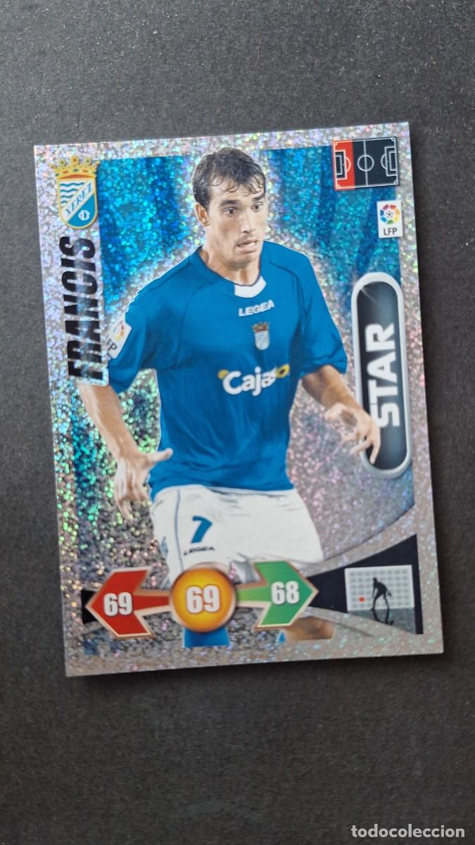 Cromos de F&uacute;tbol: L3 FRANCIS XEREZ JEREZ C. D. STAR BRILLANTINA GRUESA ADRENALYN XL LIGA 2009 2010 09 10 PANINI