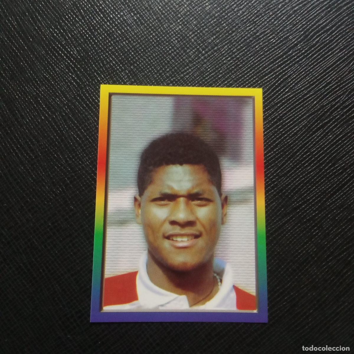 Fu&szlig;ball-Sticker: 157 JUAN FLORES PERU NAVARRETE COPA AMERICA 1997 CROMO FUTBOL 97 - SIN PEGAR - A123 PG352