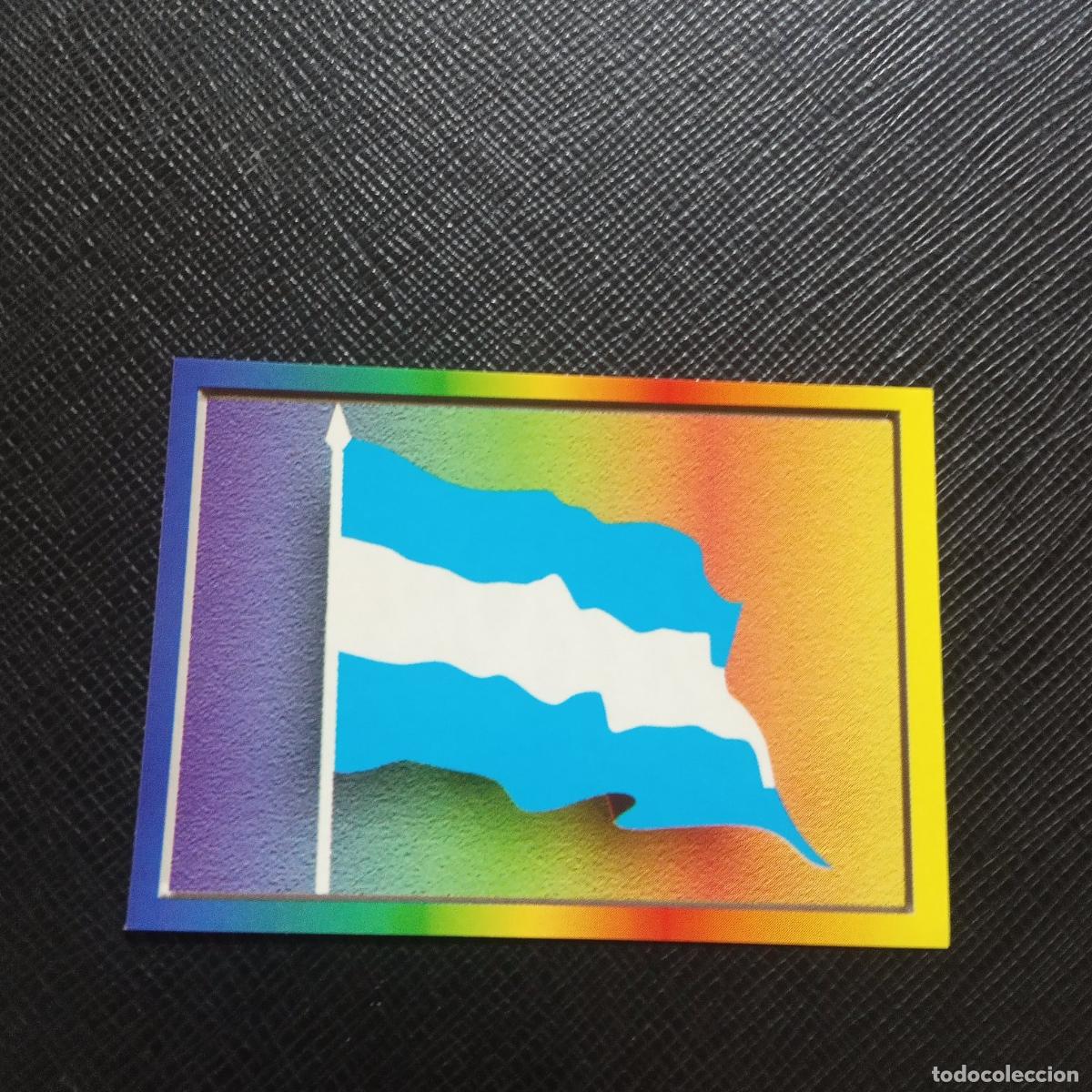 Cromos de F&uacute;tbol: 1 BANDERA ARGENTINA NAVARRETE COPA AMERICA 1997 CROMO FUTBOL 97 - SIN PEGAR - A123 PG424