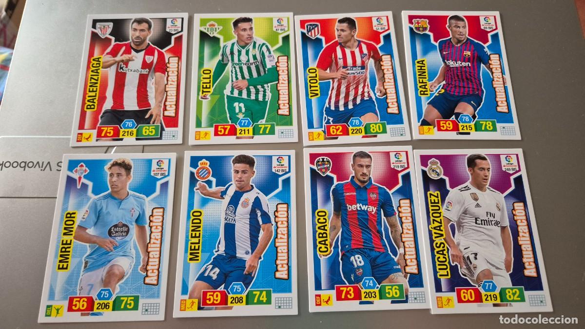 Cromos de f&uacute;tbol: LOTE ADRENALYN XL 2018 2019 FORMADO POR 15 CROMOS SIN REPETIR, ACTUALIZACON ...