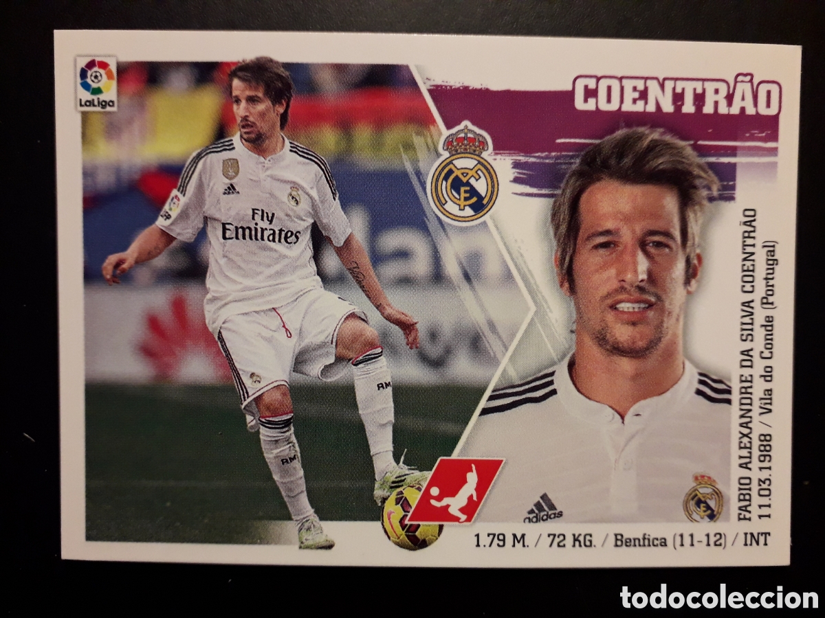 Cromos de F&uacute;tbol: COENTR&Atilde;O REAL MADRID ESTE 2015 2016 15 16 SIN PEGAR N&deg; 11 PEDIDO M&Iacute;NIMO 3&euro;