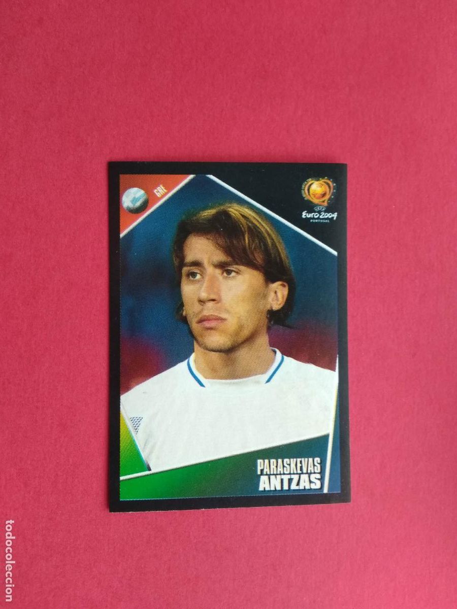 Cromos de F&uacute;tbol: PANINI EURO 2004 PORTUGAL EUROCOPA 04 CROMO NUNCA PEGADO GRECIA N&ordm; 38 ANTZAS