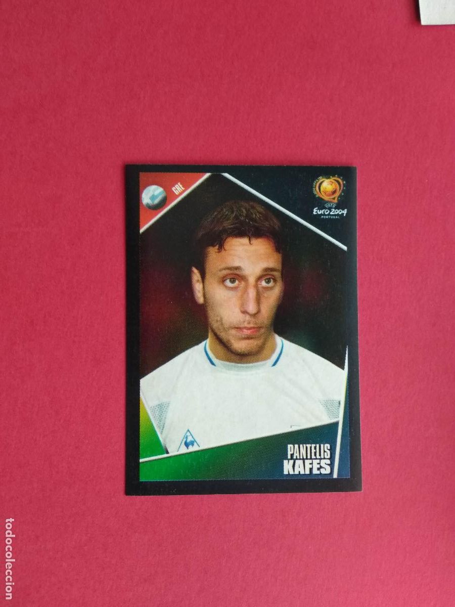 Cromos de F&uacute;tbol: PANINI EURO 2004 PORTUGAL EUROCOPA 04 CROMO NUNCA PEGADO GRECIA N&ordm; 39 KAFES