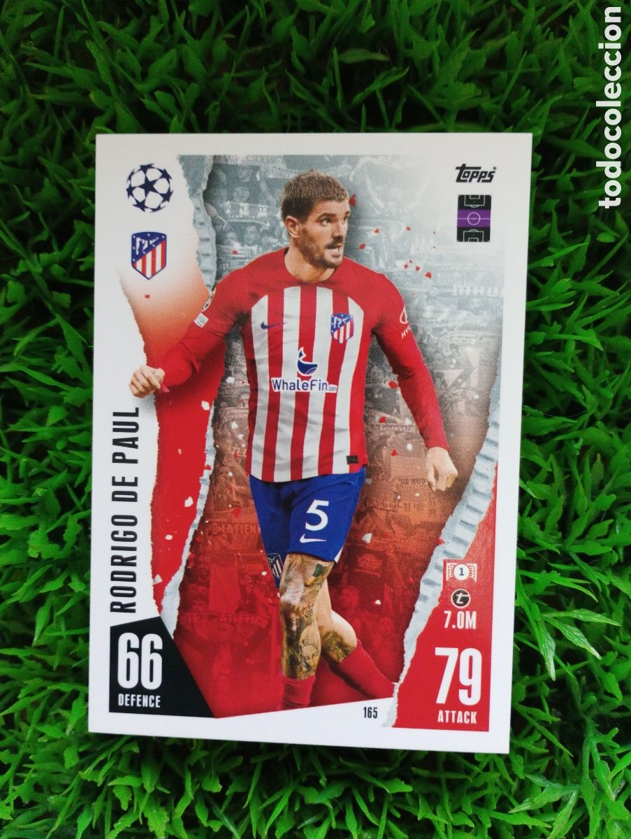 Cromos de F&uacute;tbol: De Paul Atletico De Madrid Match Attax 23-24 # 165