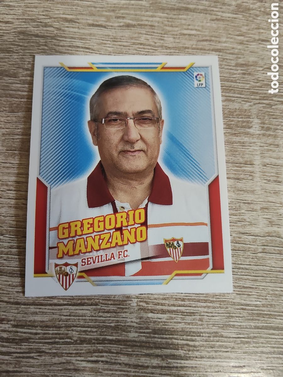 Cromos de F&uacute;tbol: Gregorio Manzano Sevilla fichaje de invierno liga 2010 2011 10 11 ediciones este