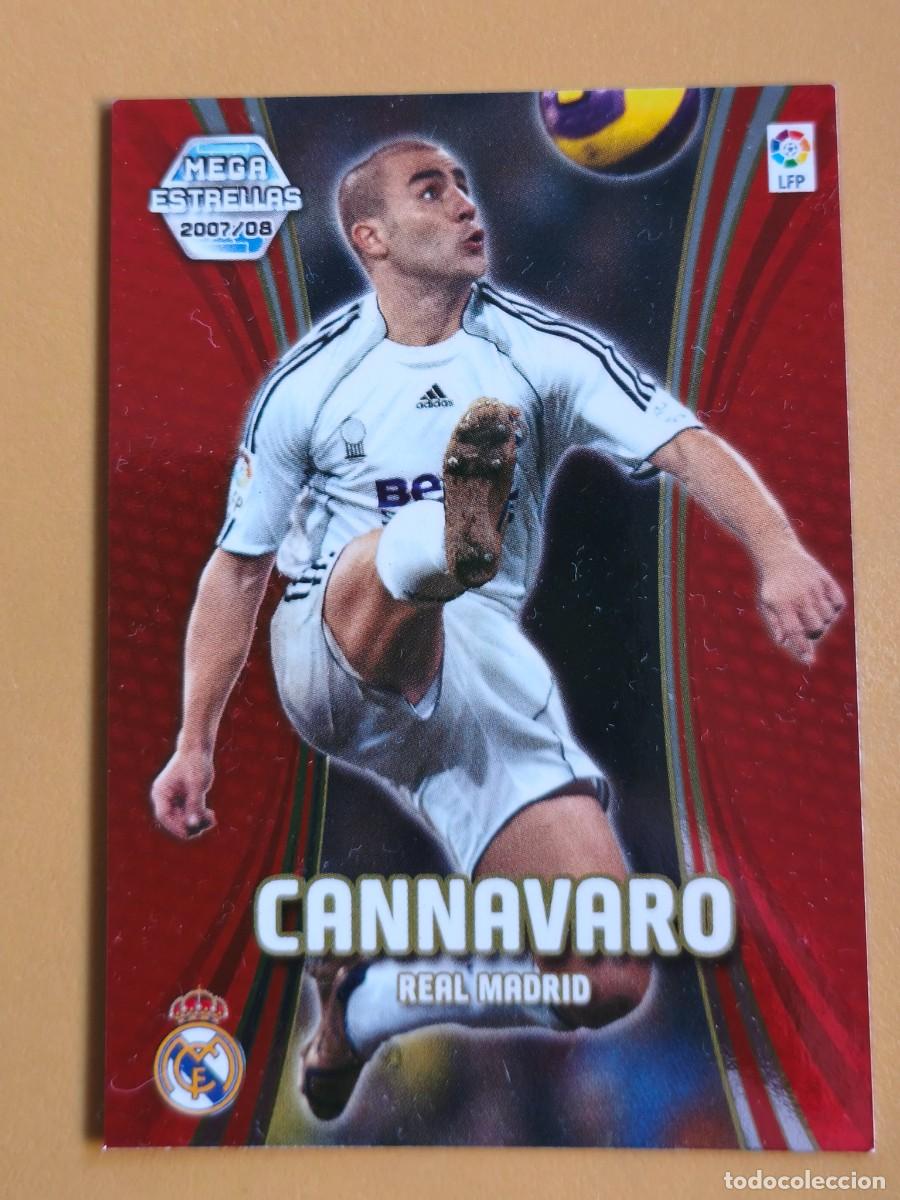 Cromos de f&uacute;tbol: cannavaro, 2007 08 mega estrellas - Foto 1