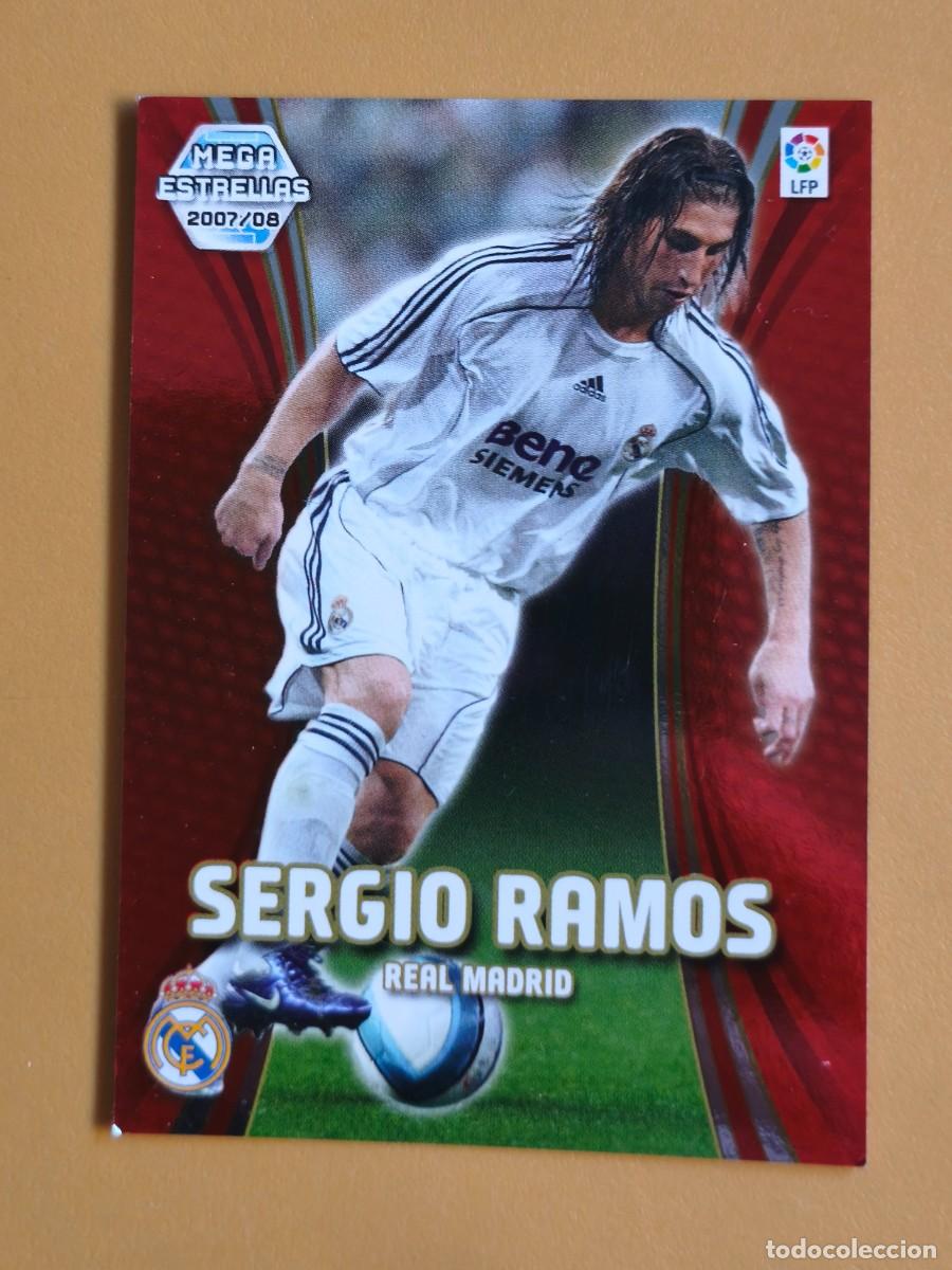 Cromos de f&uacute;tbol: sergio ramos, 2007 08 mega estrellas - Foto 1