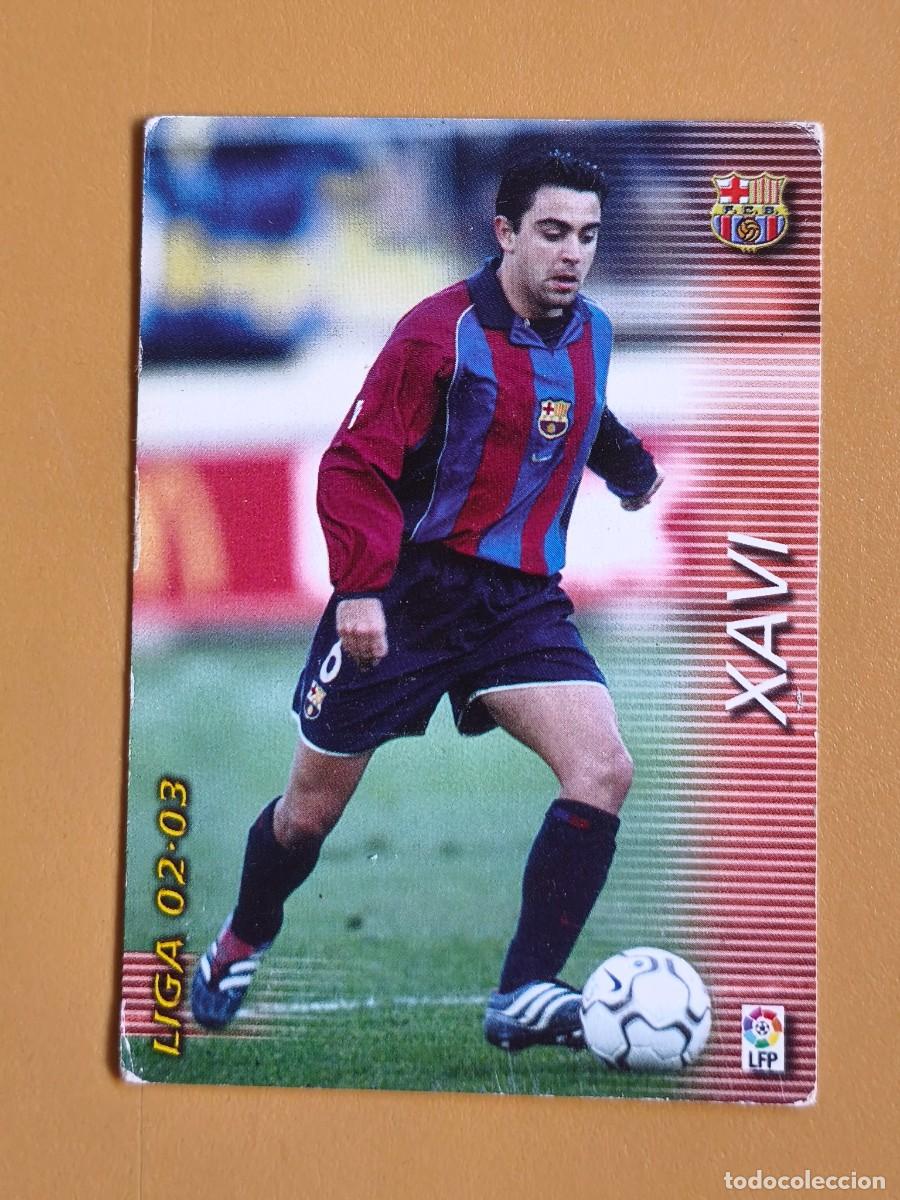 Cartes &agrave; collectionner de Football: xavi, liga 2002 03 barcelona