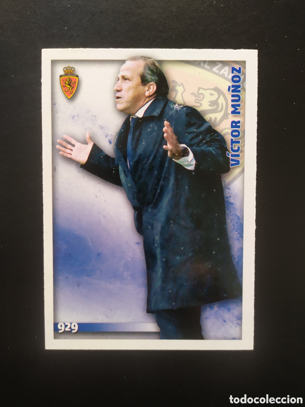 Cromos de f&uacute;tbol: Mundicromo fichas Liga 2014 2015 14 15 Victor Mu&ntilde;oz n&deg; 929 Real Zaragoza