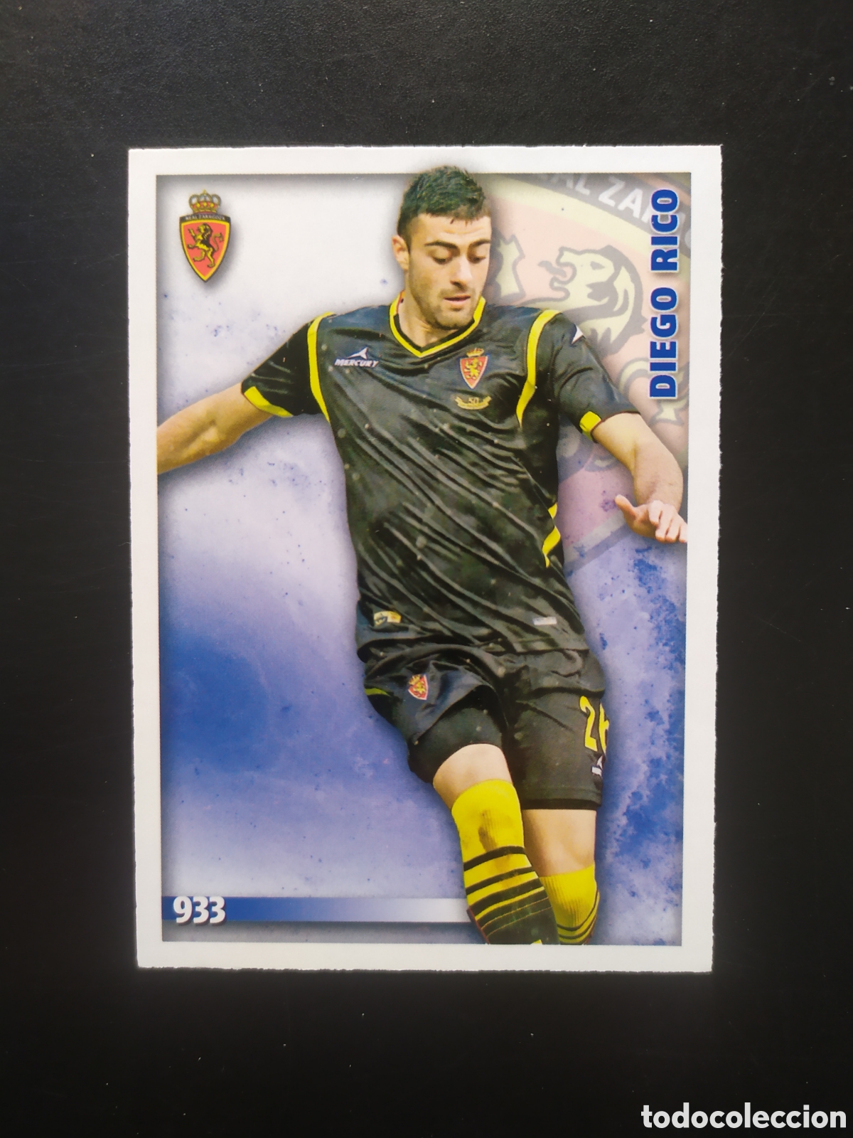 Cromos de f&uacute;tbol: Mundicromo fichas Liga 2014 2015 14 15 Diego Rico n&deg; 933 Real Zaragoza