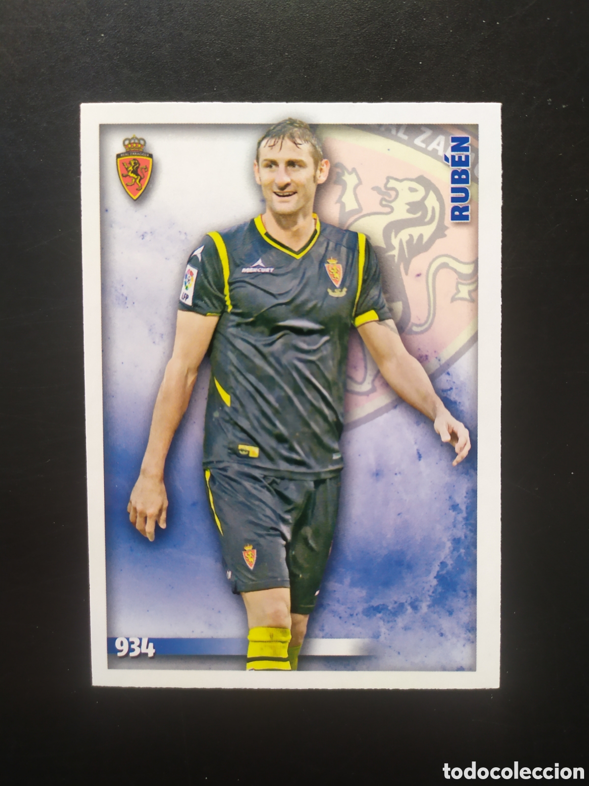 Cromos de Futebol: Mundicromo fichas Liga 2014 2015 14 15 Rub&eacute;n n&deg; 934 Real Zaragoza