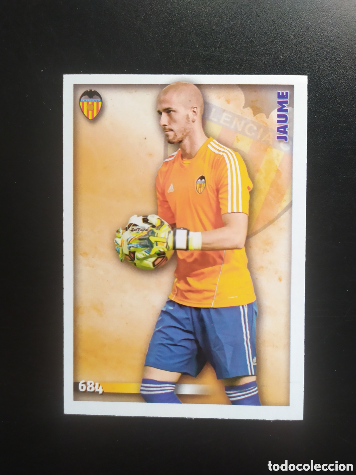 Figurine di Calcio: Mundicromo fichas Liga 2014 2015 14 15 Jaume n&deg; 684 Valencia