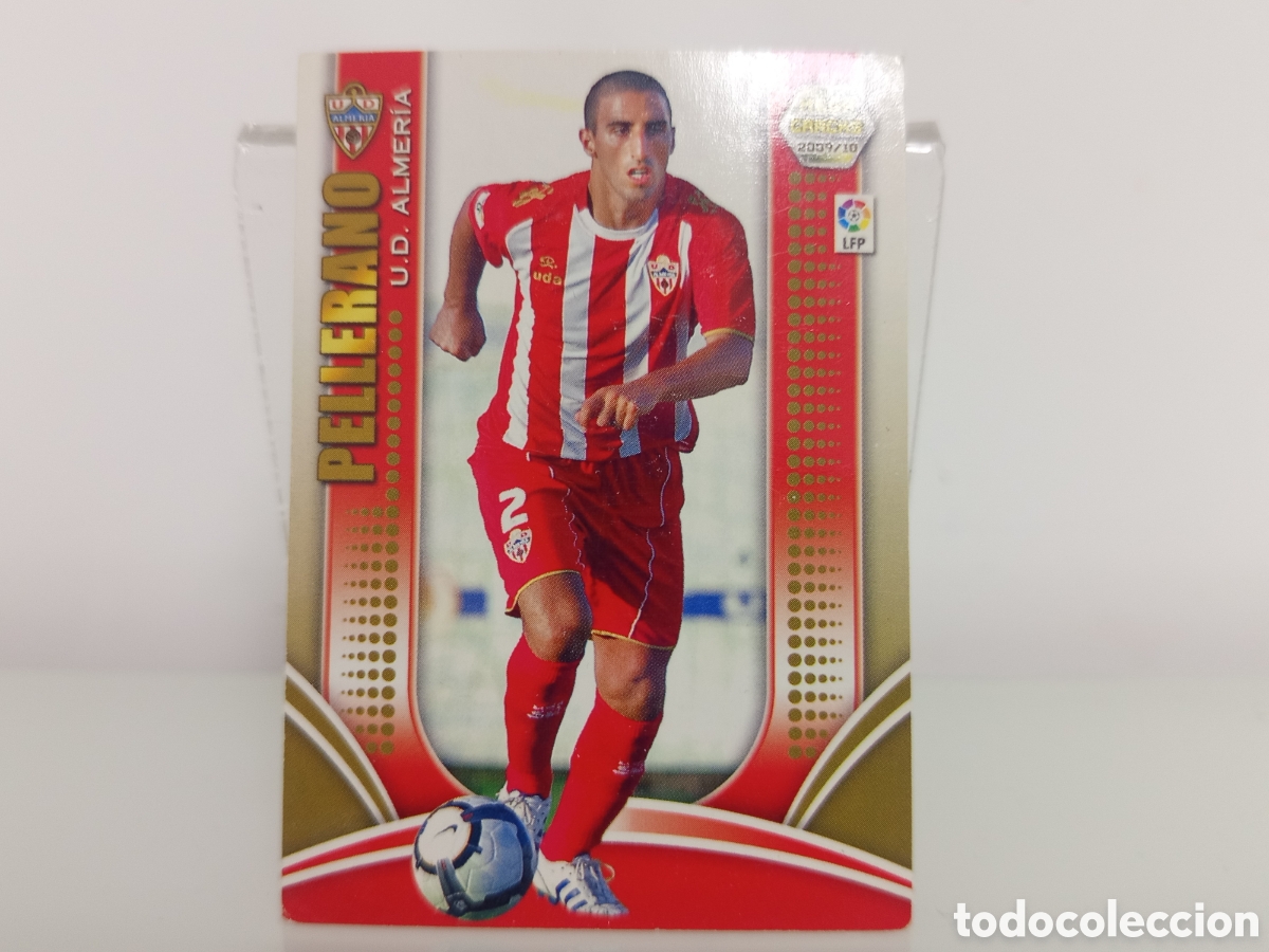 Cromos de F&uacute;tbol: ❇️ CROMO ⚽ PELLERANO ALMER&Iacute;A 5 2009 2010 09 10 MEGACRACKS MGKS ❇️