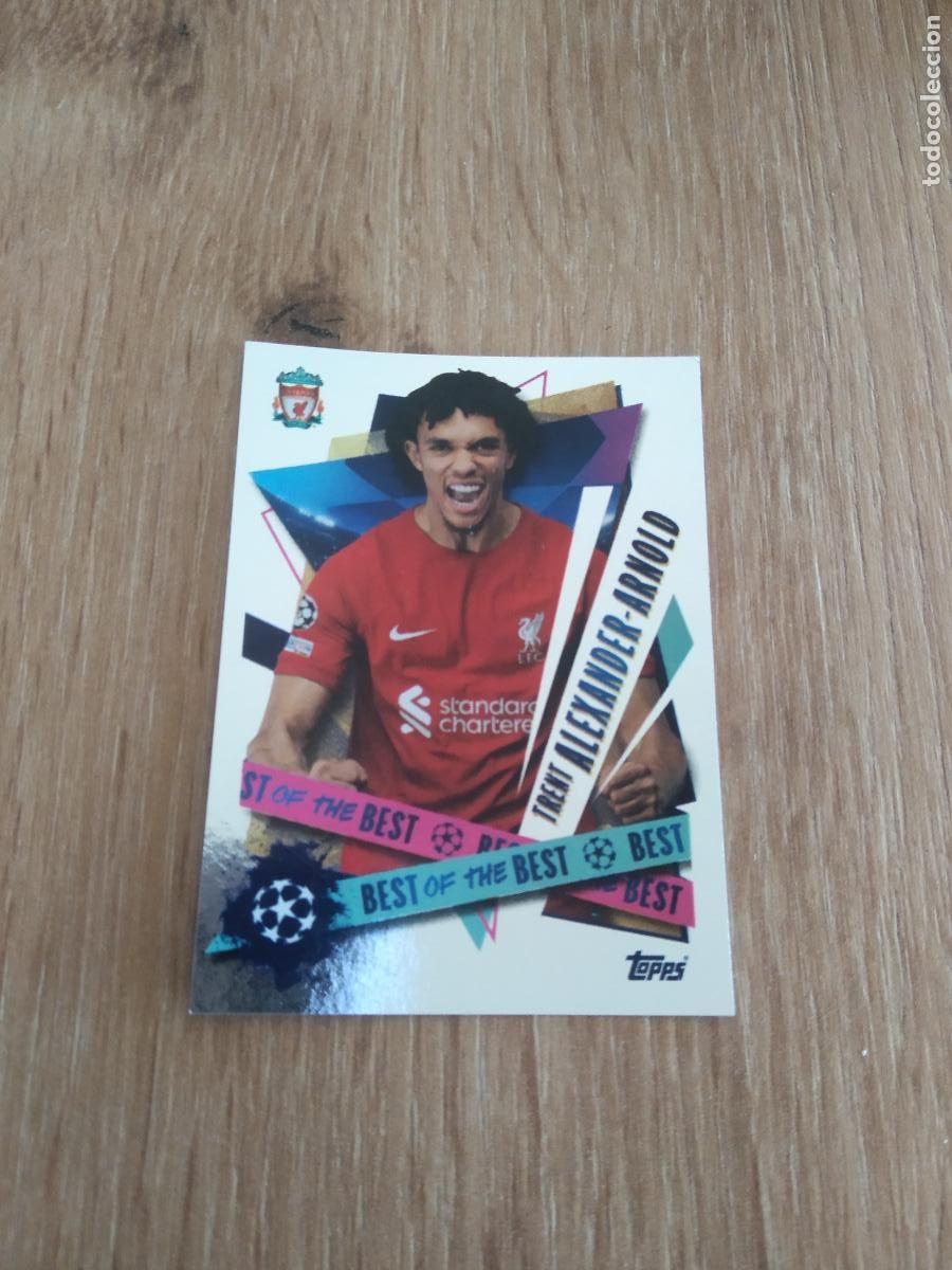 Cromos de F&uacute;tbol: 503 ALEXANDER-ARNOLD LIVERPOOL TOPPS CROMO FUTBOL UEFA CHAMPIONS LEAGUE 2022-2023 22-23