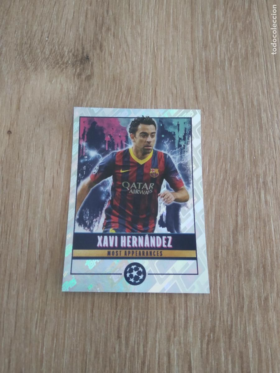 Cartes &agrave; collectionner de Football: 511 XAVI BARCELONA BAR&Ccedil;A TOPPS CROMO FUTBOL UEFA CHAMPIONS LEAGUE 2022-2023 22-23
