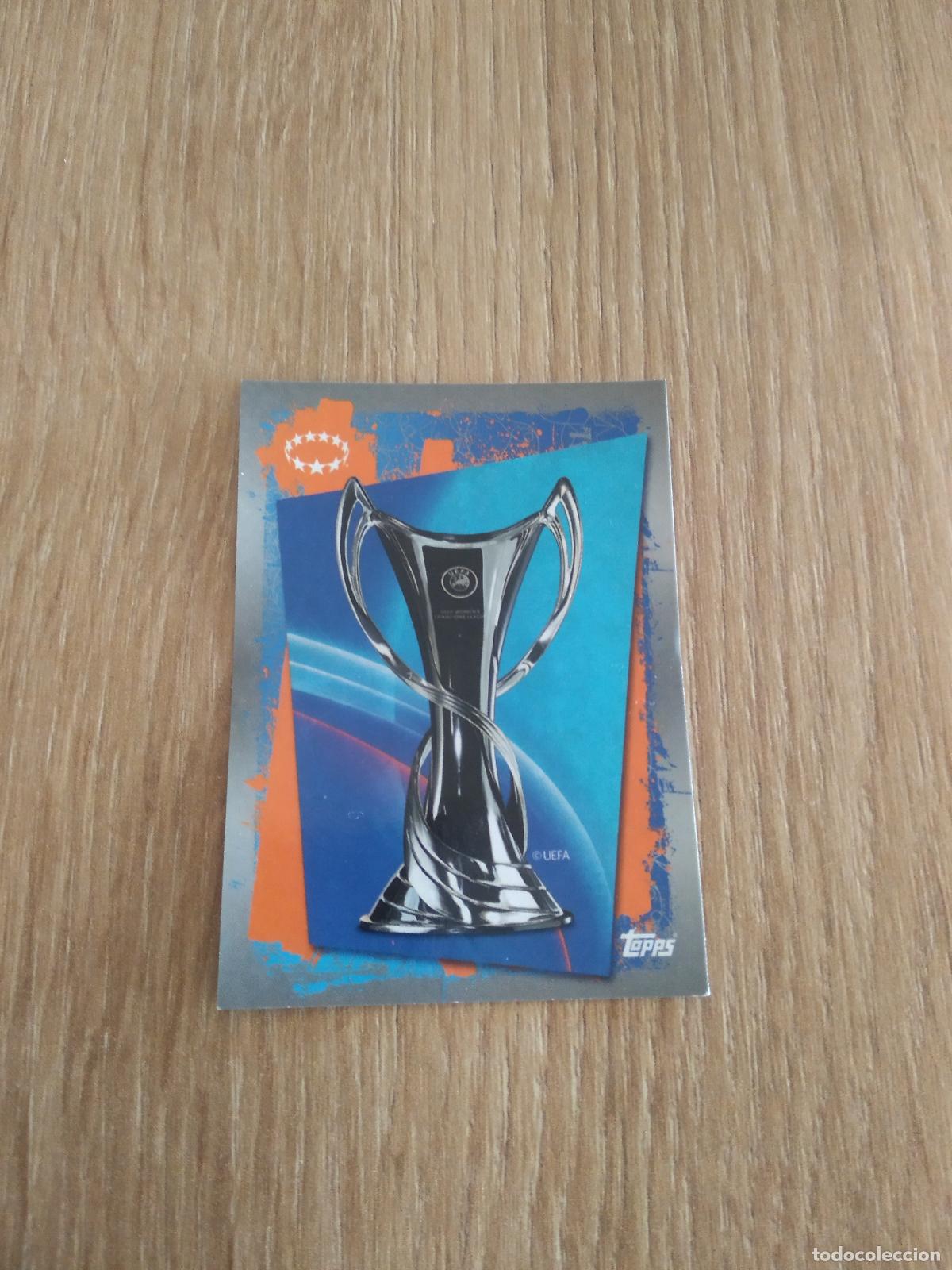 Cromos de Futebol: 539 TROFEO COPA TOPPS CROMO FUTBOL UEFA CHAMPIONS LEAGUE 2022-2023 22-23
